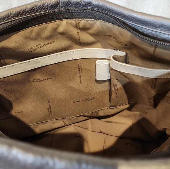 Derek Alexander shoulder bag silver. - Picture 5 of 6